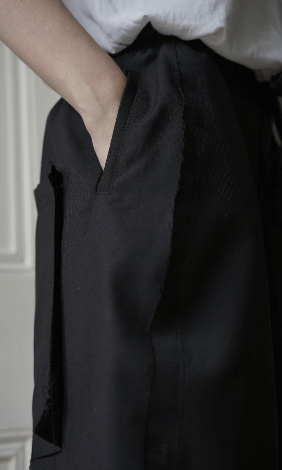 The Bespoke Raw Edge Pants