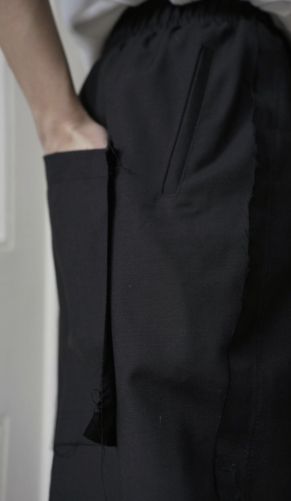 The Bespoke Raw Edge Pants