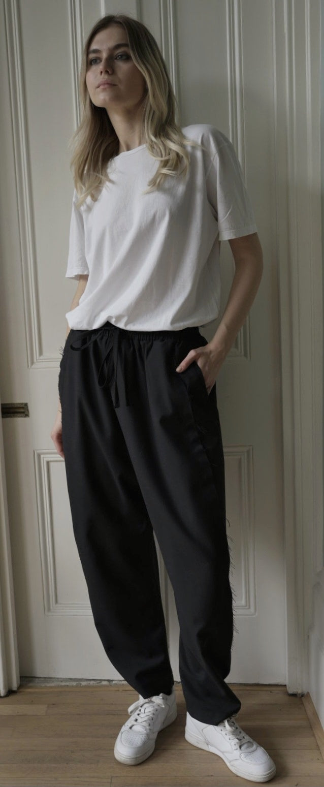 The Bespoke Raw Edge Pants