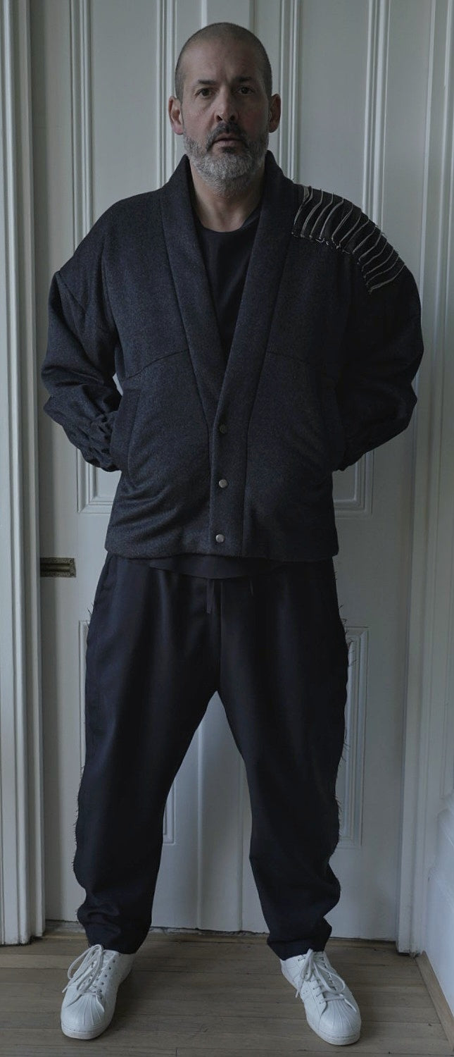 The Bespoke Raw Edge Bomber