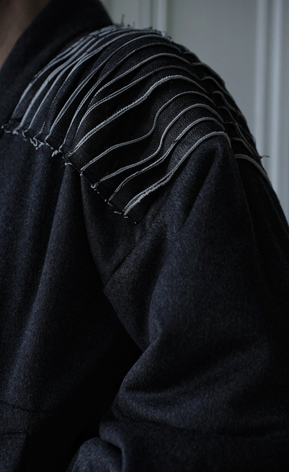 The Bespoke Raw Edge Bomber