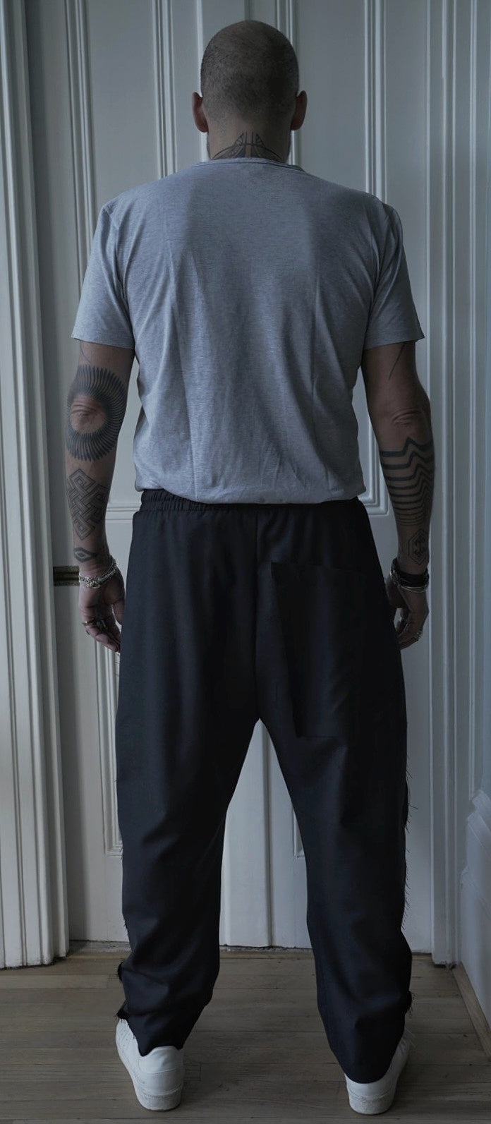 The Bespoke Raw Edge Pants