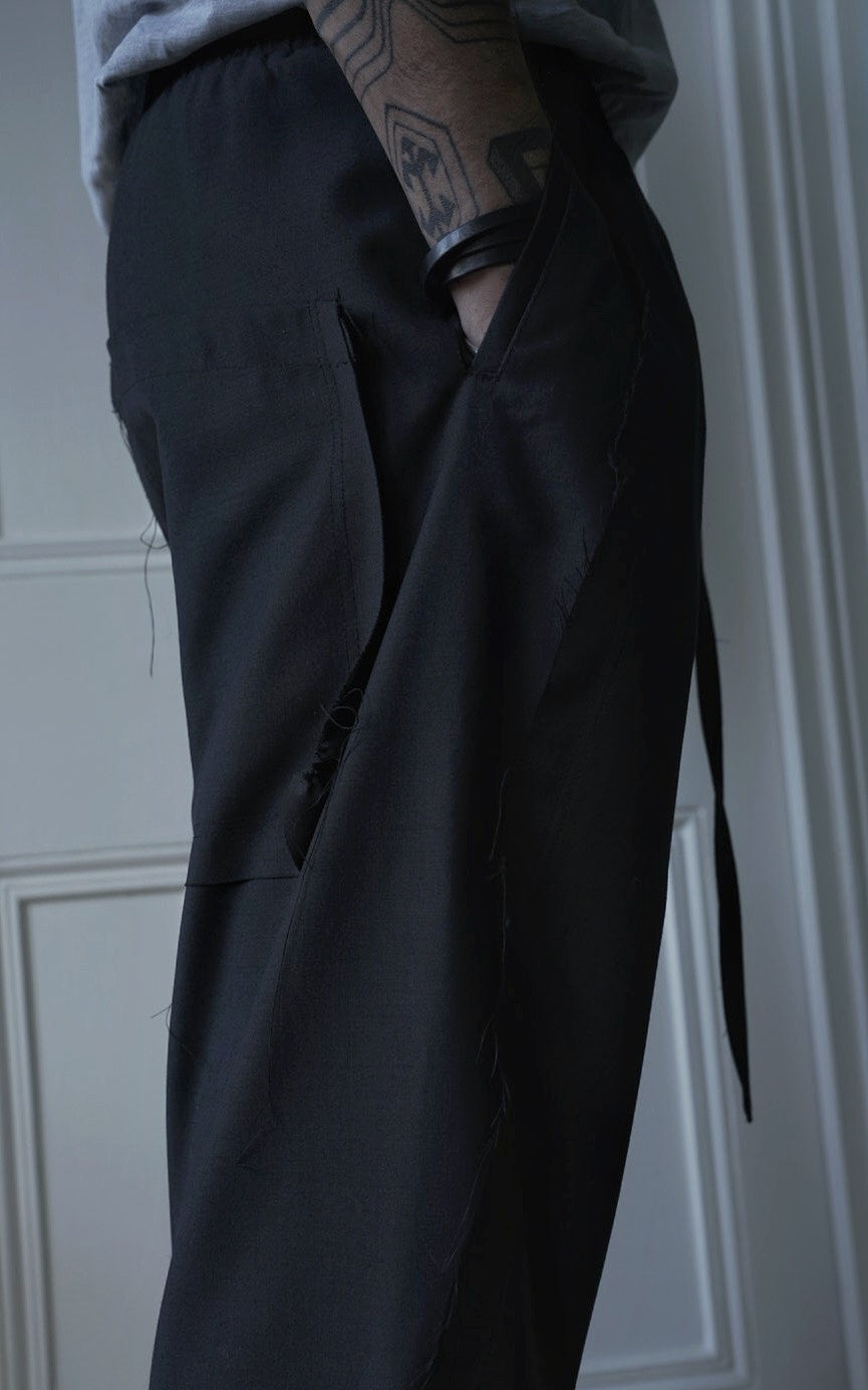 The Bespoke Raw Edge Pants