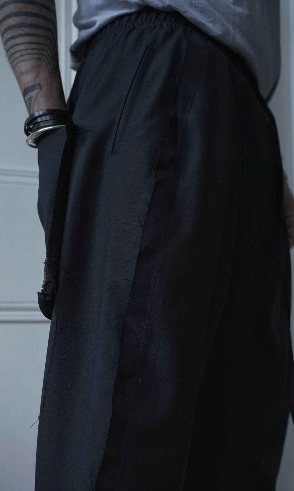 The Bespoke Raw Edge Pants