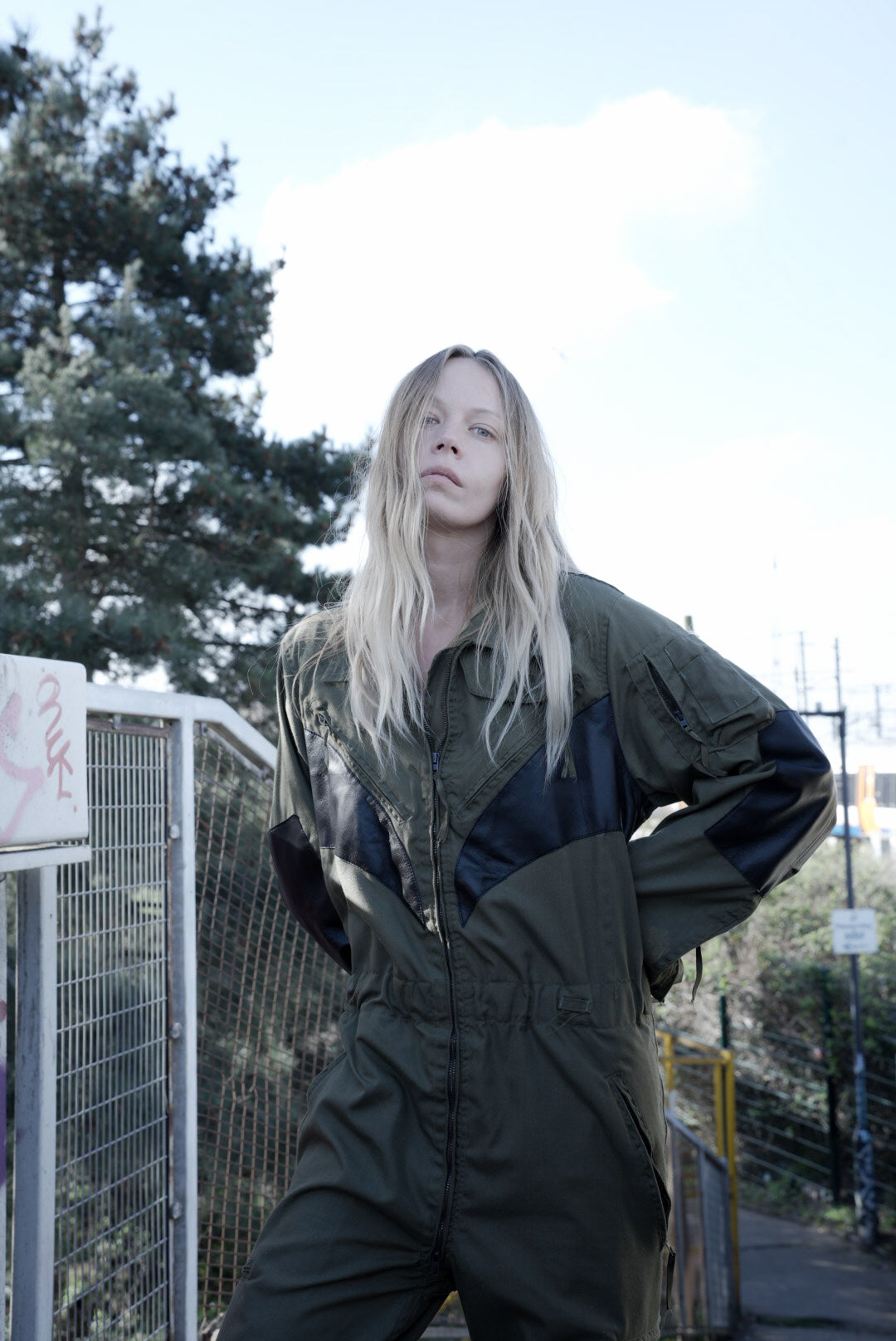 The Zeppelin - Original Vintage 1950s Military Tank Suit