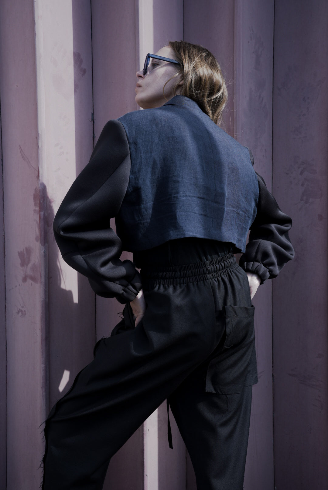 The Turning Heads - reworked vintage cropped jacket