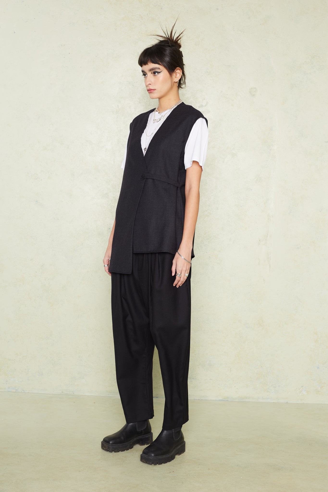 Grantully Vest Grey