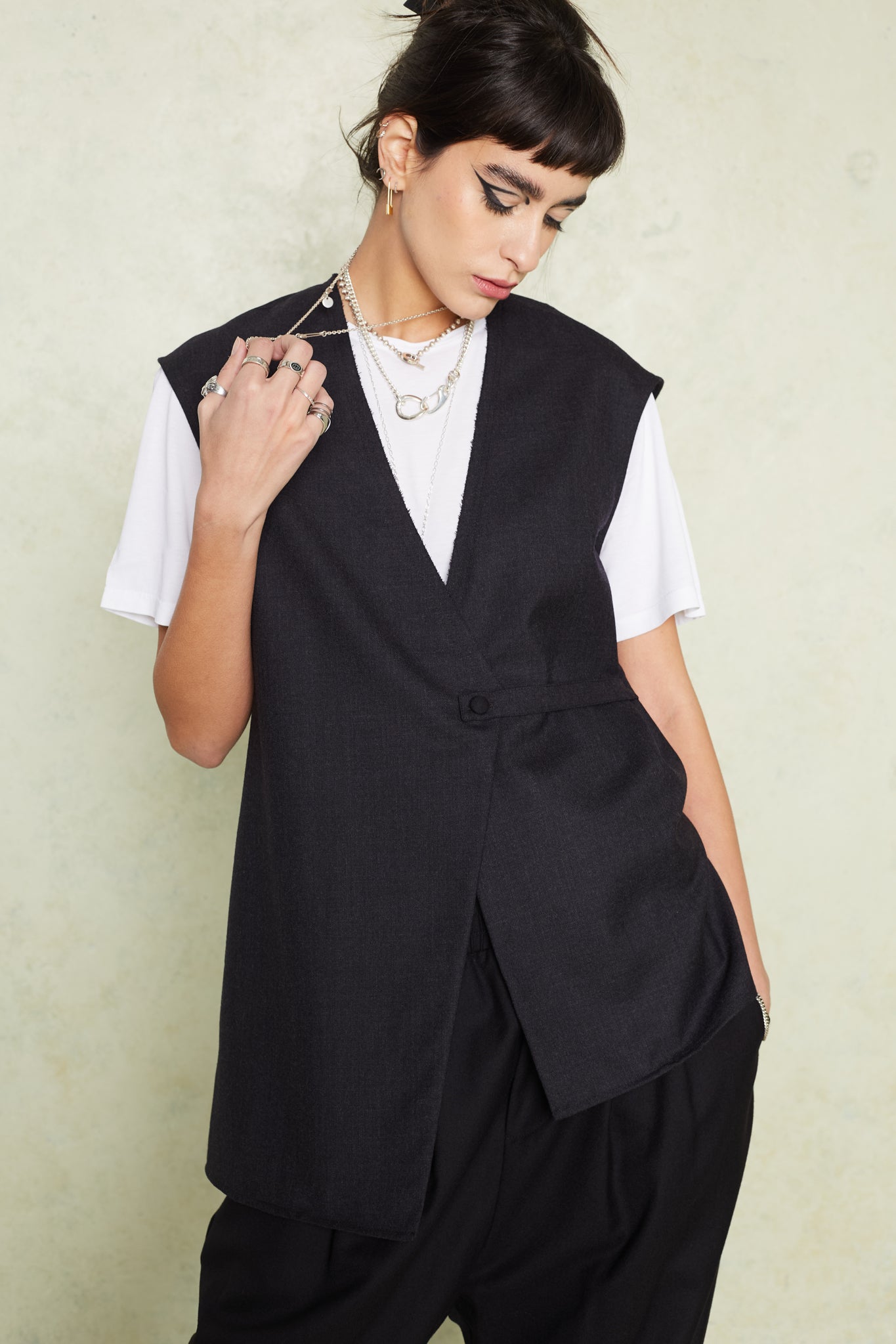 Grantully Vest Grey