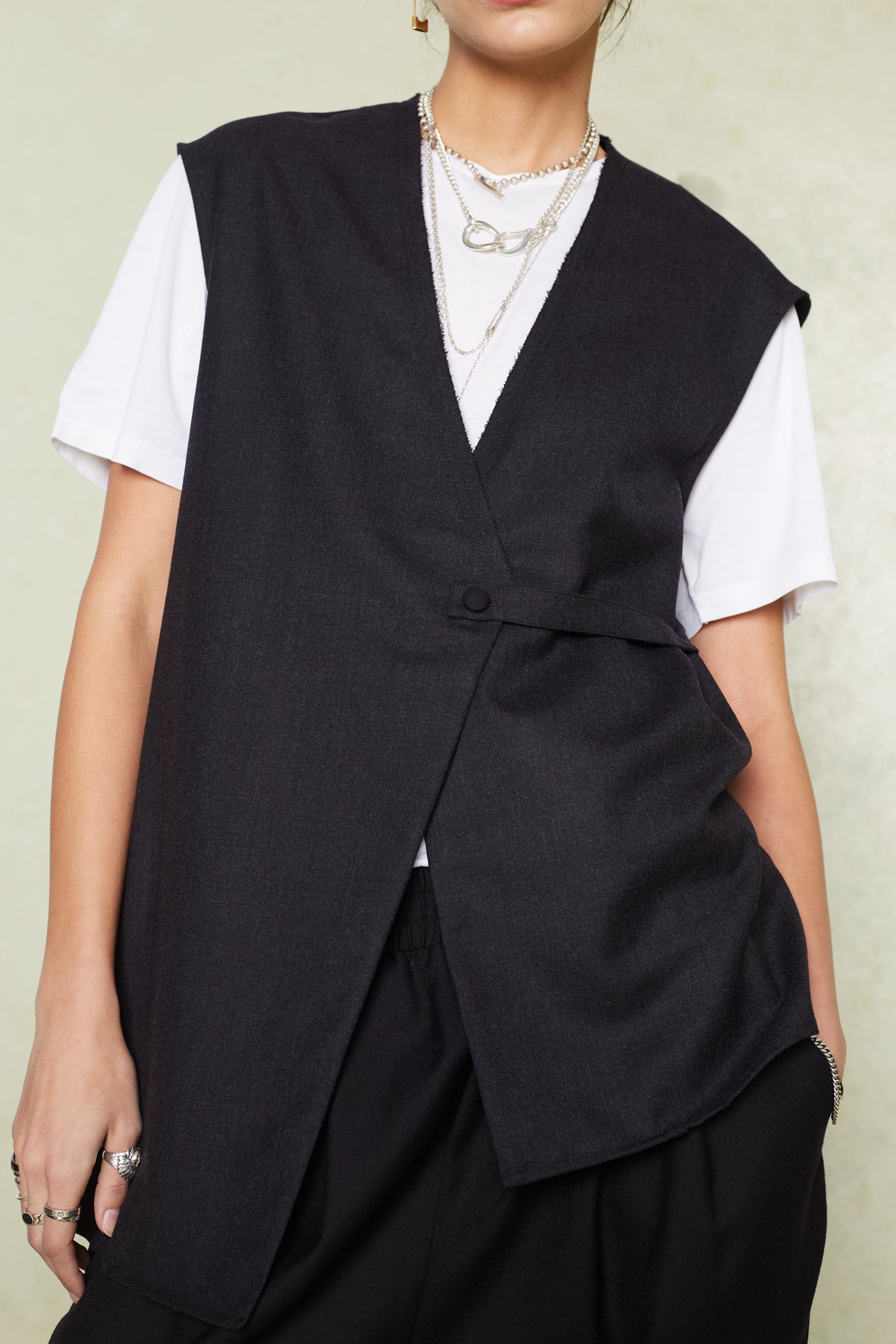 Grantully Vest Grey