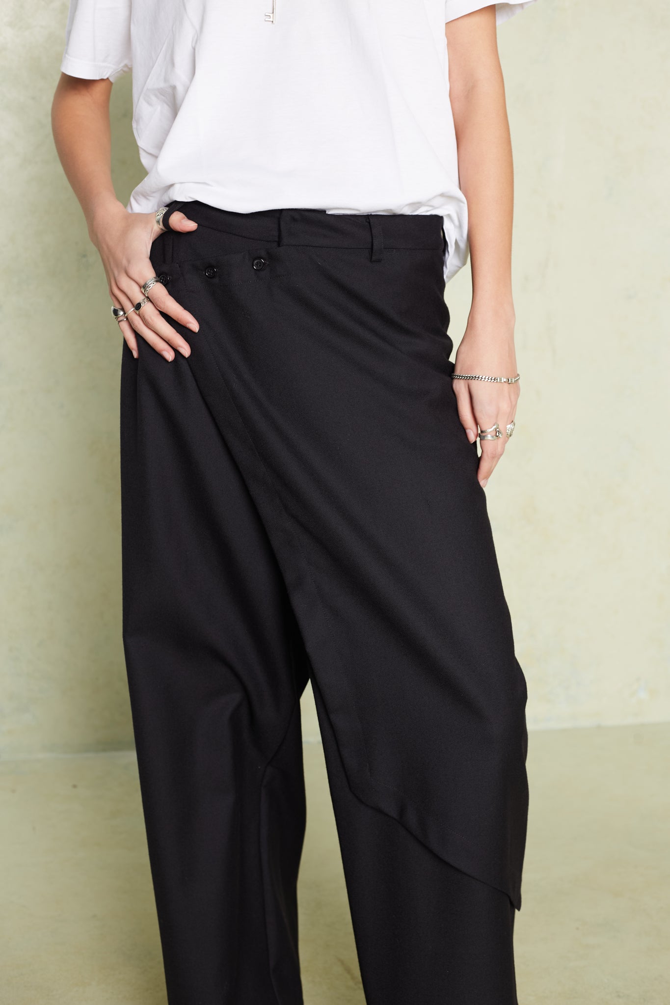 Shirland Pants Black