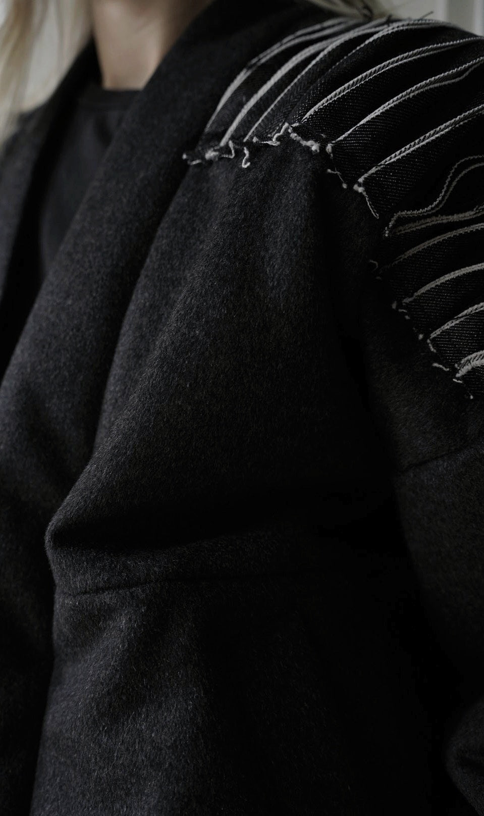 The Bespoke Raw Edge Bomber