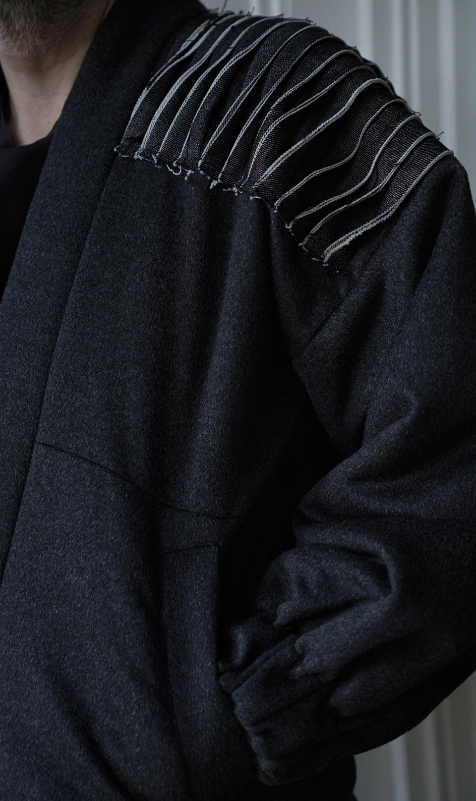 The Bespoke Raw Edge Bomber