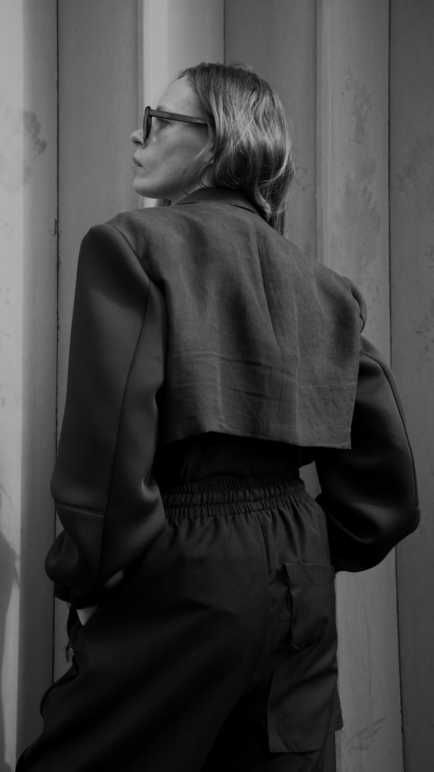 The Turning Heads - reworked vintage cropped jacket