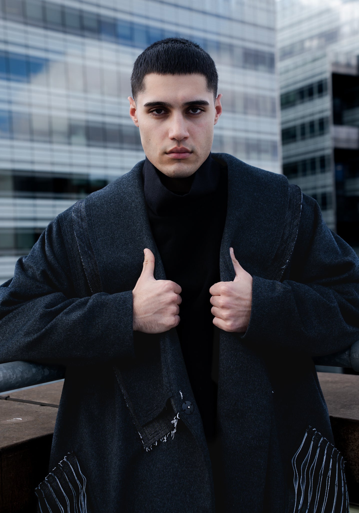 The Bespoke Double Collar Overcoat