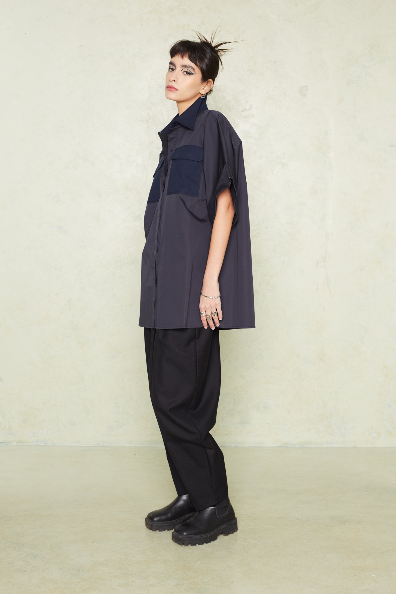 Castelain Shirt Navy