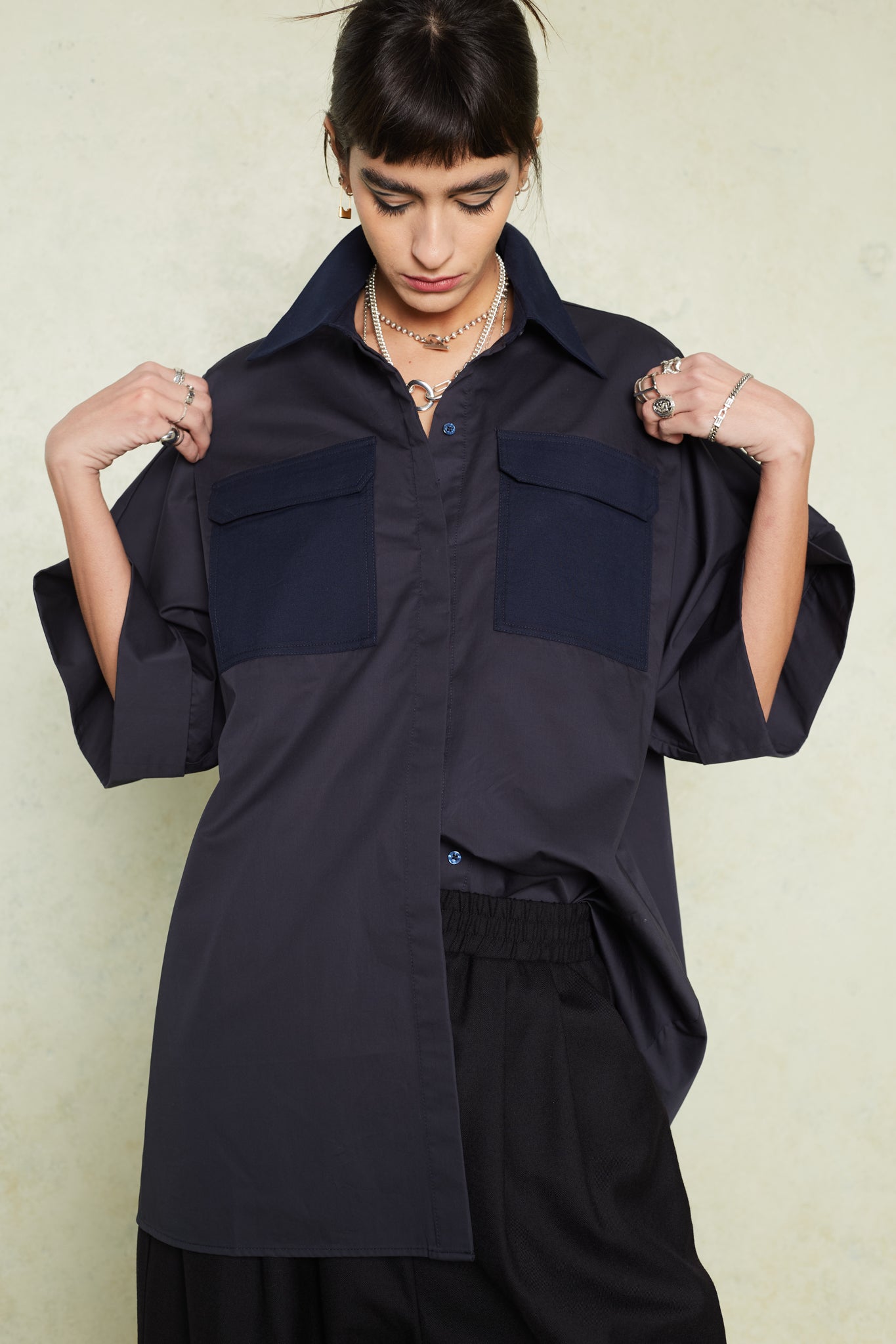 Castelain Shirt Navy