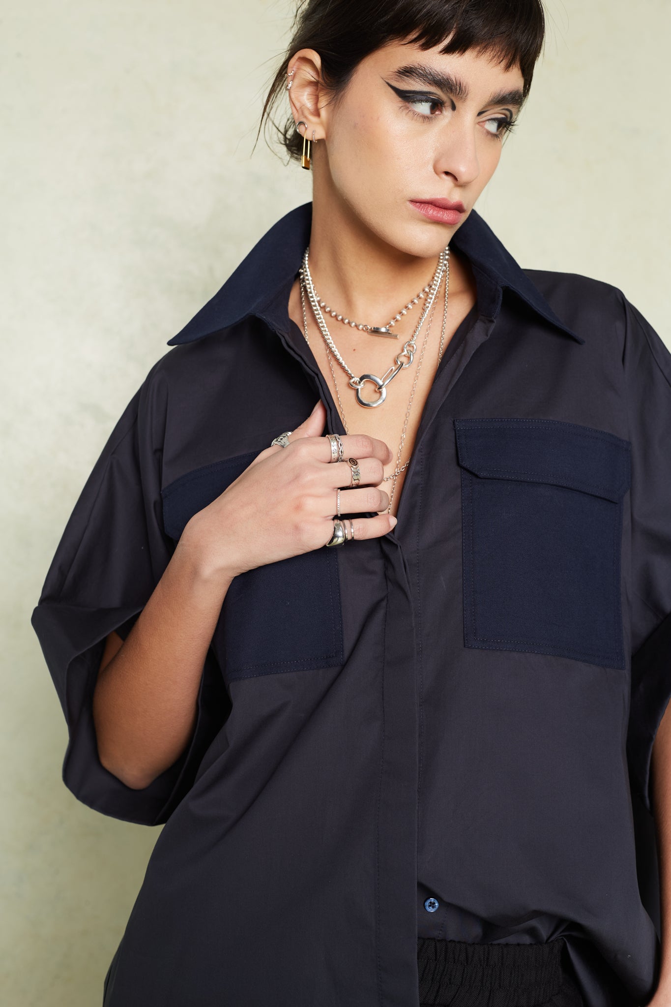 Castelain Shirt Navy