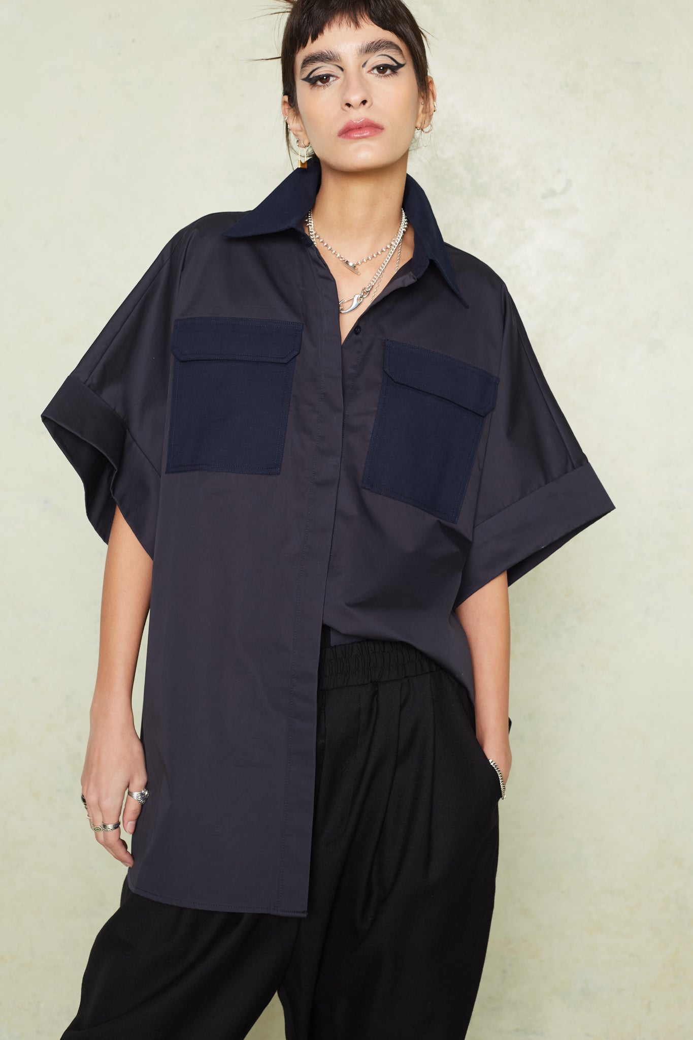Castelain Shirt Navy